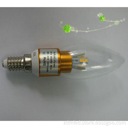 hot sale in 20103!E12,E14,E27 3014 led candle light